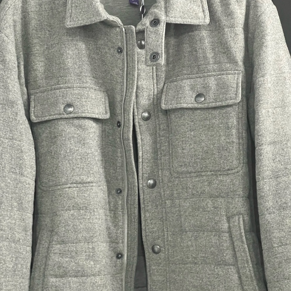 Purple label coat